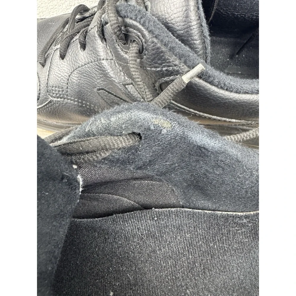 New Balance 674 All Black Men's US Size 10 4E Made In USA Shoes Walking MW674BK